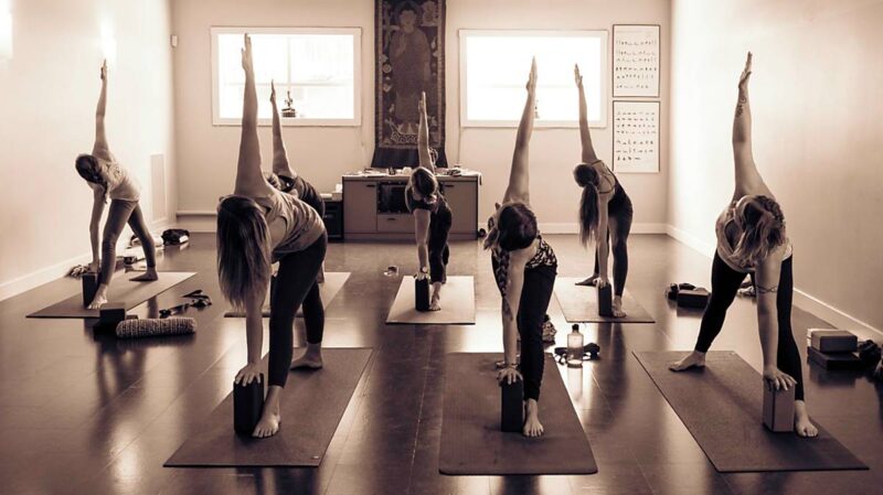 Utthita Trikonasana - VI Yoga School